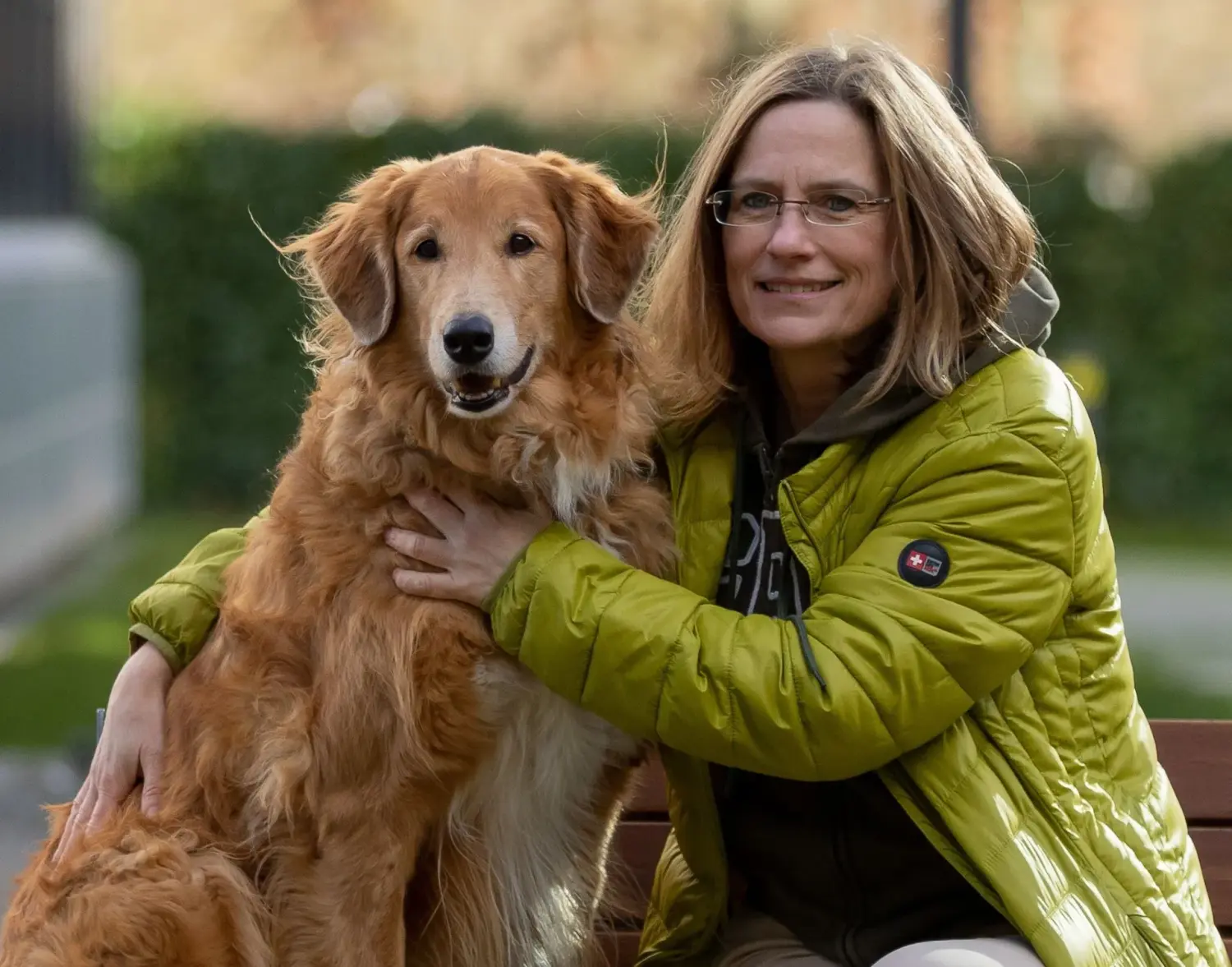 Die Hunde AG - Annette Großmann - Annette Großmann in Begleitung ihres Hundes